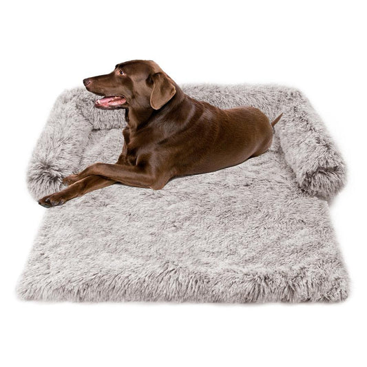 JMT-515786 Kennel Plush Blanket with Dual Use for Pet Sofa Bed – Available in Multiple Sizes and Colors