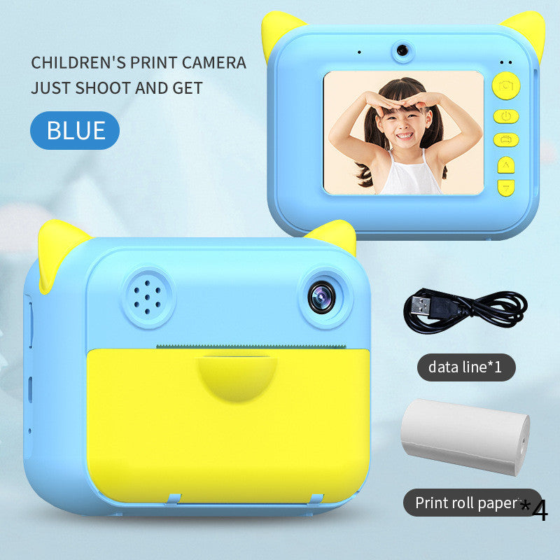 JMT-515850 Kids Digital Camera for Photos and Videos, LCD Screen, Rechargeable, Available in Blue and Pink Options