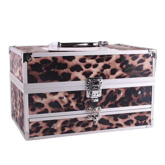 JMT-515914 Multicolor Makeup Artist Cosmetic Box with Over Eight Eyeshadow Colors - Model 7007-006Y/N