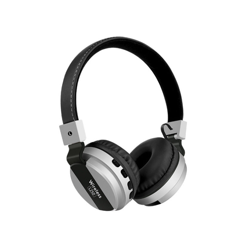 JMT-515978 Retractable Bluetooth Headset for Sports and Gaming, Universal Stereo, Wireless Connection, Black/Silver/Gray/Gold/Rose Gold