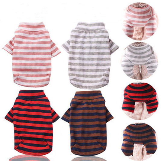 JMT-516106 Striped Stretch Leggings for Pets in Multiple Color Options