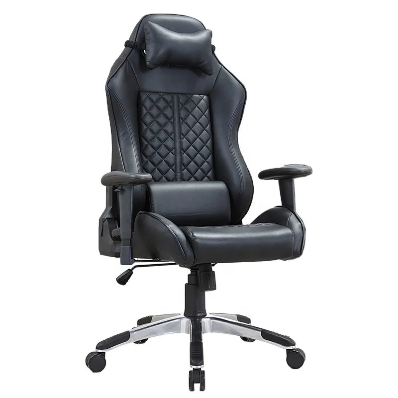 JMT-516234 Ergonomic Heavy-Duty Gaming Chair with Adjustable Armrests and Racing Design