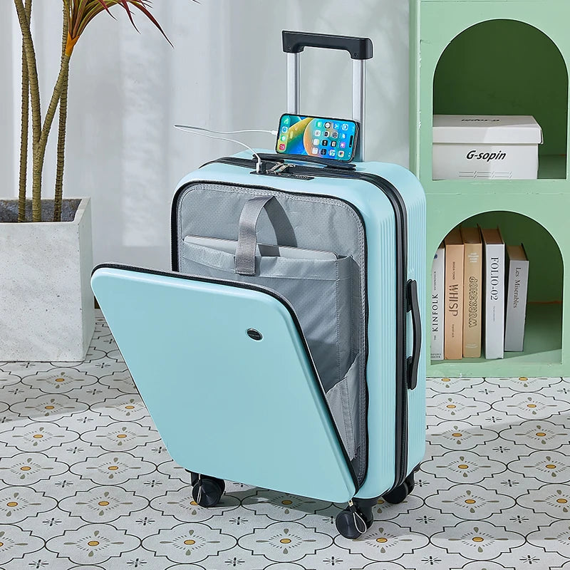 JMT-516362 Travel Suitcase with Laptop Compartment – 20 Inch and 24 Inch Luggage with Wheels