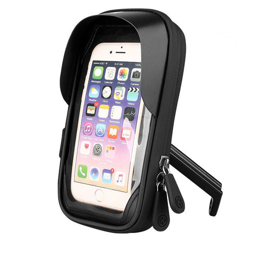 JMT-516490 Mobile Phone Stand with Touchscreen and Waterproof Zipper for 4.5-6.4 Inch Devices in Multiple Colors