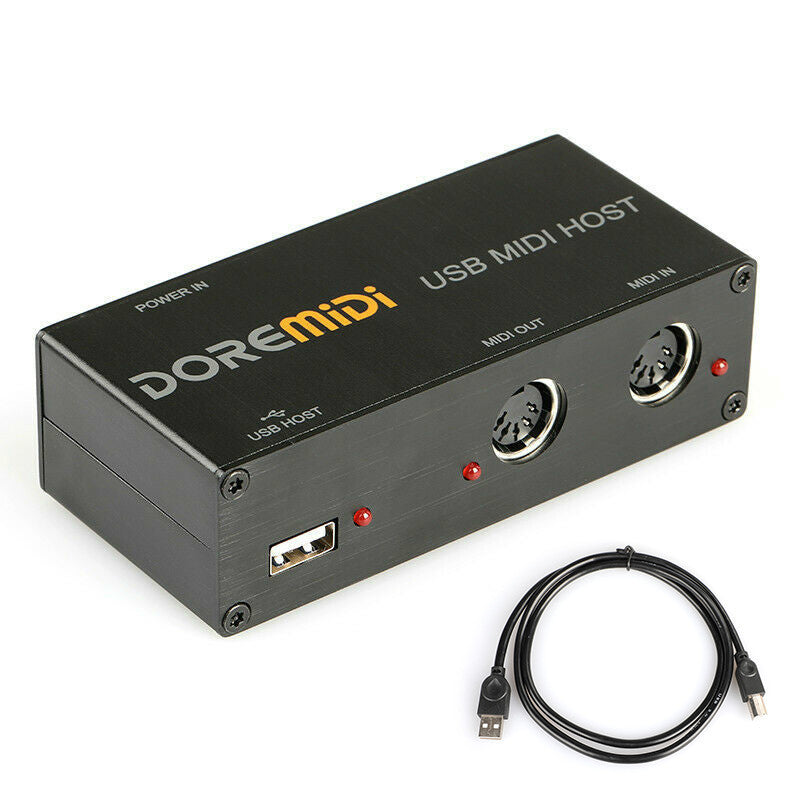 JMT-516490 USB MIDI Host Interface with Multi-Channel Output and Power Supply Options