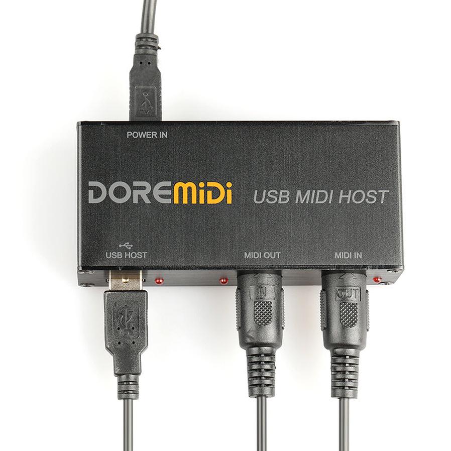 JMT-516490 USB MIDI Host Interface with Multi-Channel Output and Power Supply Options