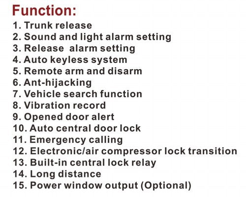 JMT-516554 Induction Car Anti-Theft Device with Unlocking Feature