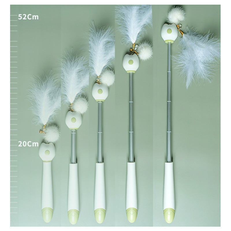 JMT-516618 Interactive Laser Cat Toy Stick - ABS PC Material for Fun Pet Play