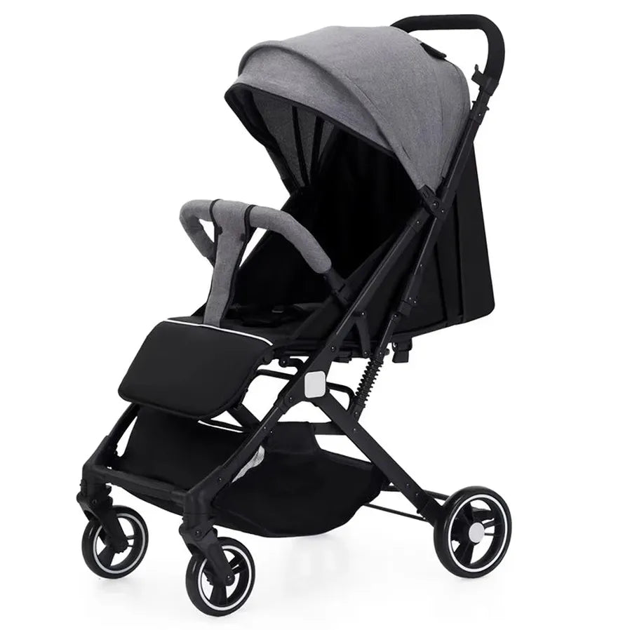 JMT-516618 Lightweight Double Baby Stroller - Portable Easy-Fold Pram with Iron Frame for Travel