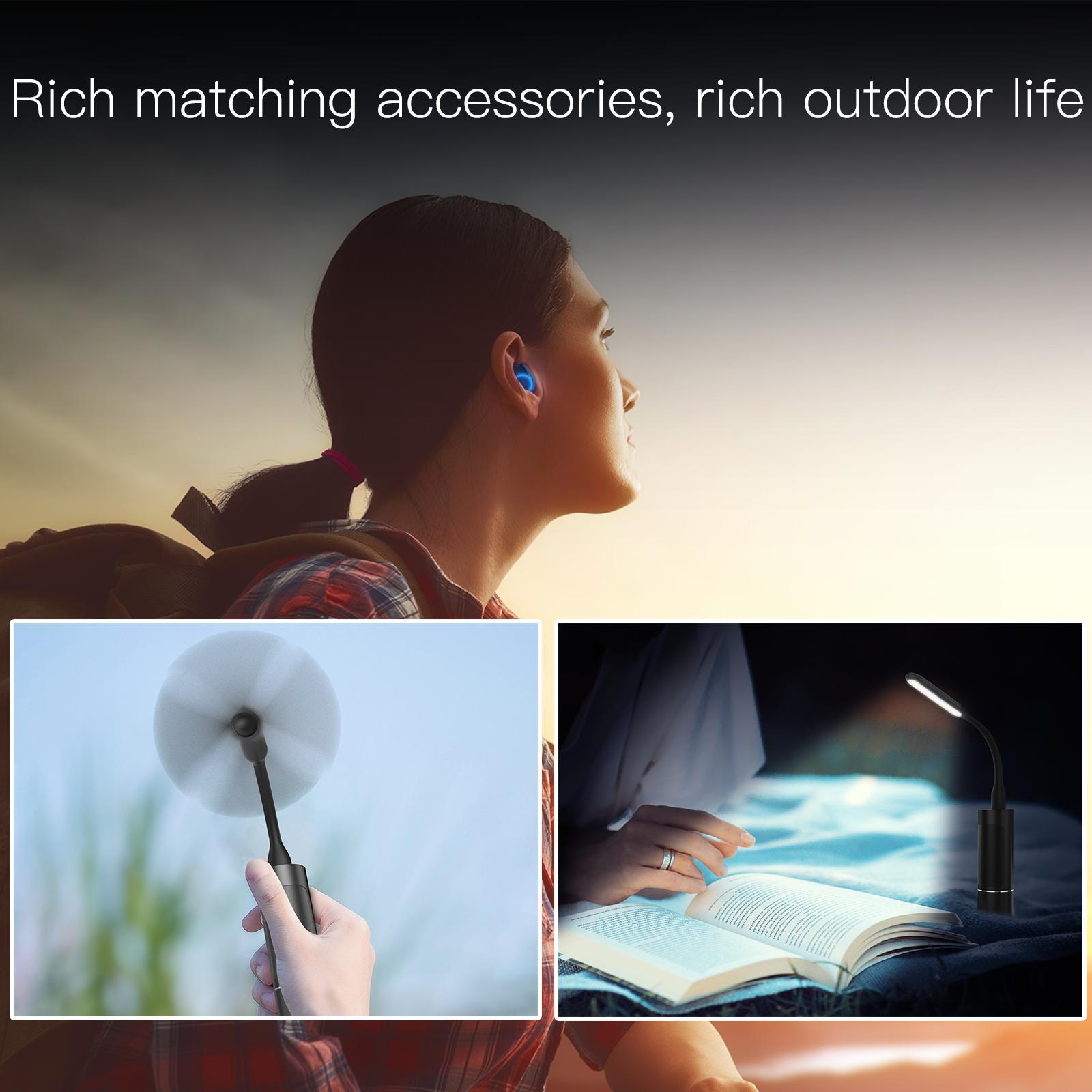 JMT-516618 Wireless Earbud Headphones with Built-in Microphone and Moving Coil Sound Technology