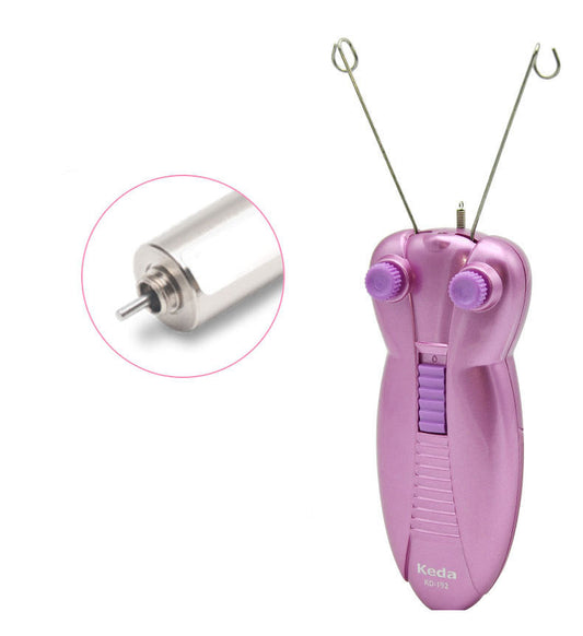 JMT-516874 Electric Body Hair Removal Device - Waterless Cleaning, ABS, Purple Color, Full Body Use