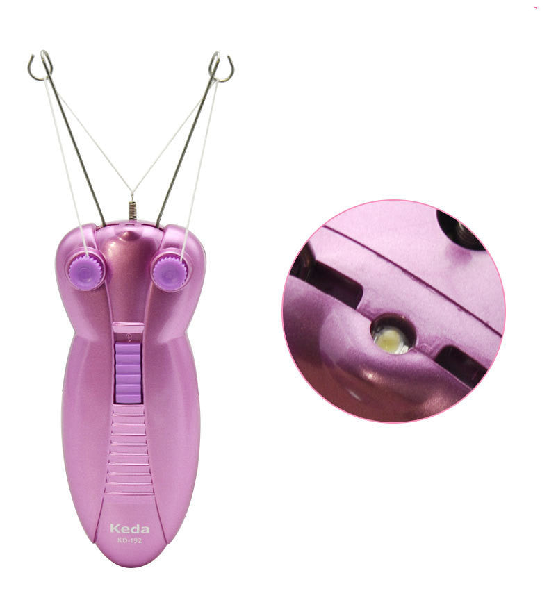 JMT-516874 Electric Body Hair Removal Device - Waterless Cleaning, ABS, Purple Color, Full Body Use
