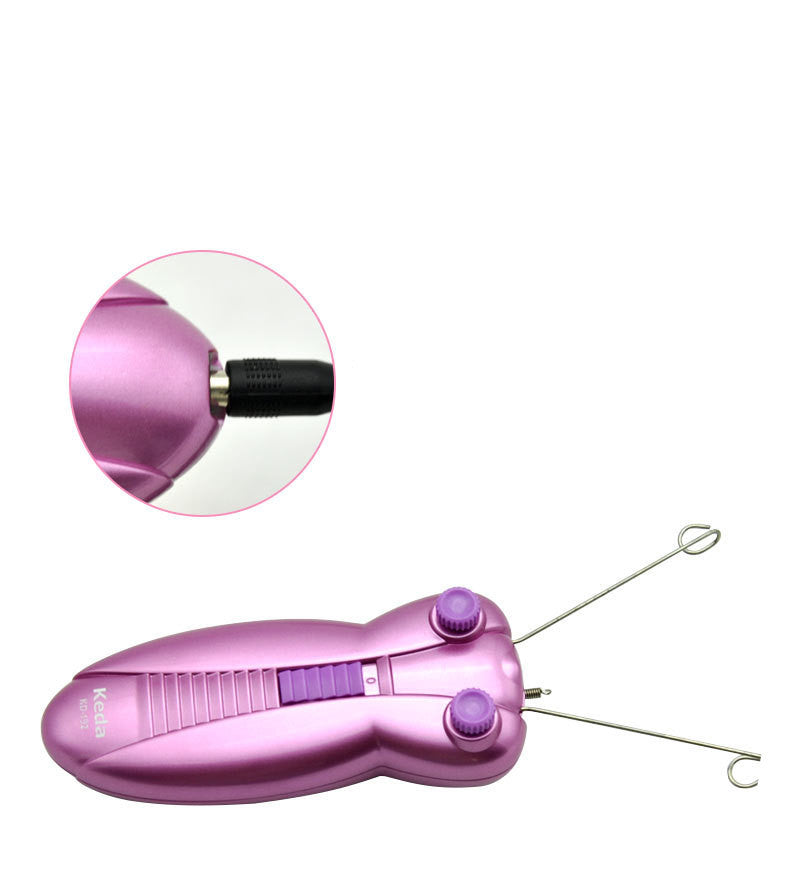 JMT-516874 Electric Body Hair Removal Device - Waterless Cleaning, ABS, Purple Color, Full Body Use