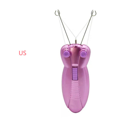 JMT-516874 Electric Body Hair Removal Device - Waterless Cleaning, ABS, Purple Color, Full Body Use