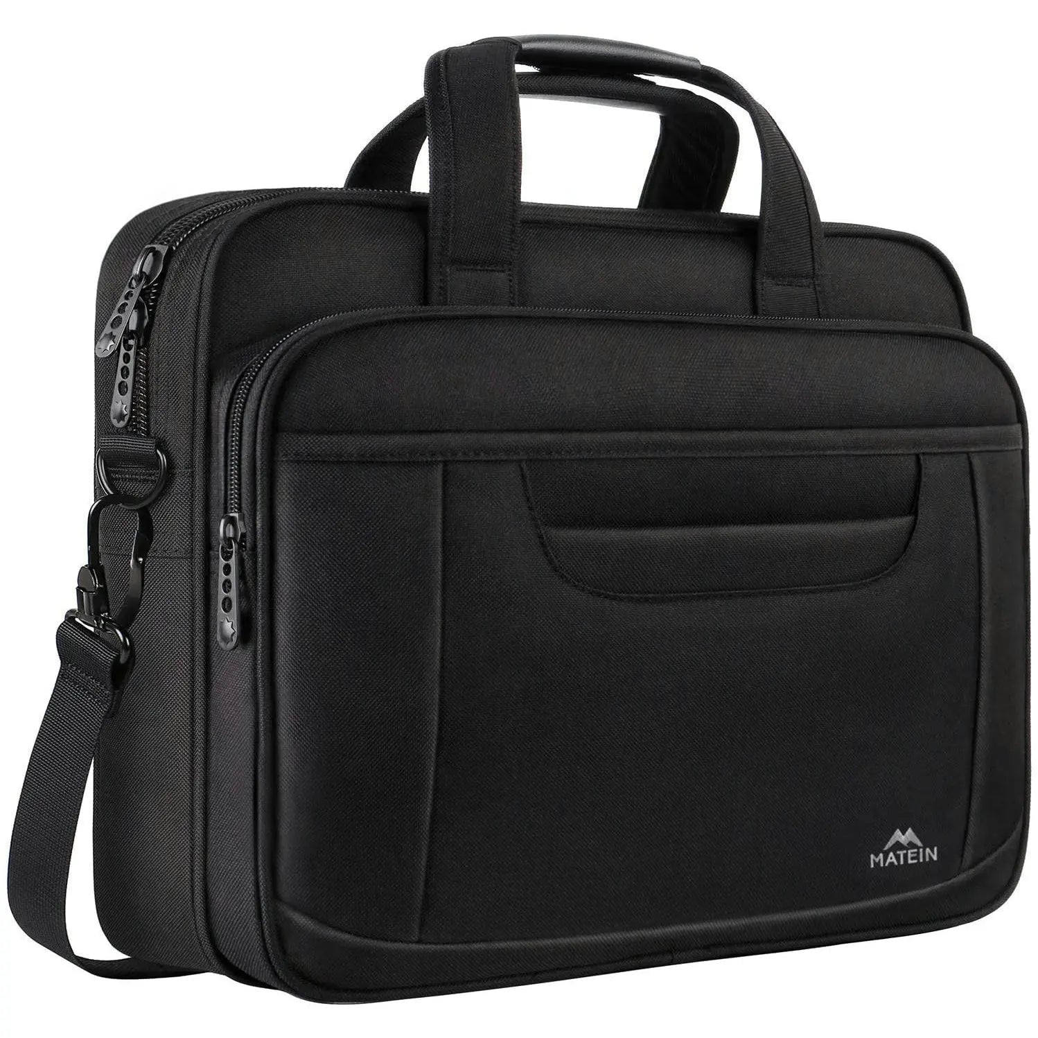 JMT-517450 Blue High-End Man's Briefcase for Laptop and Carry-On Essentials