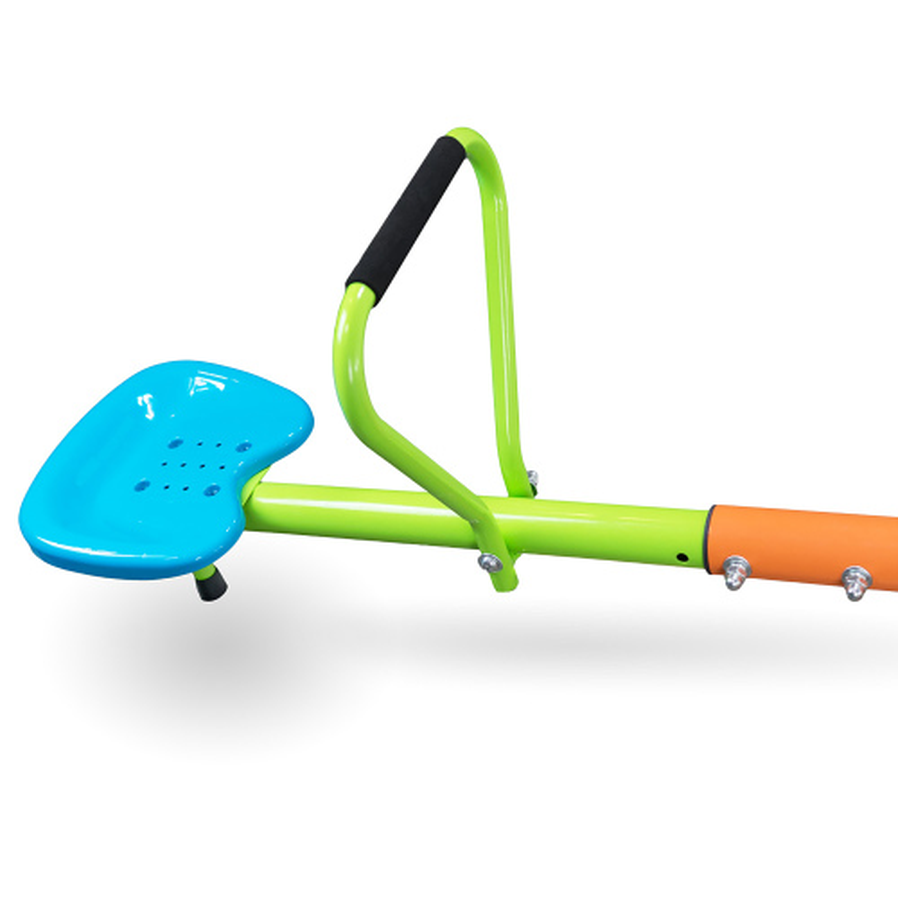 JMT-517514 Four-Seat Outdoor Seesaw with 360-Degree Rotation for Children Over 3 Years