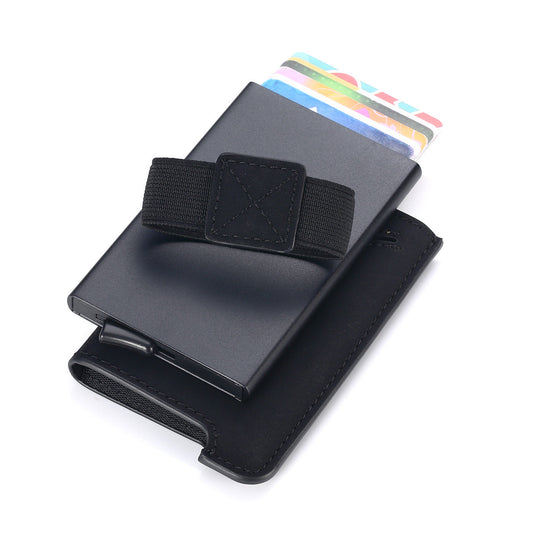JMT-517962 Vintage PU Leather Combination Wallet for Cards and Bills - Neutral Design, Multiple Slots, Black/Coffee/Brown