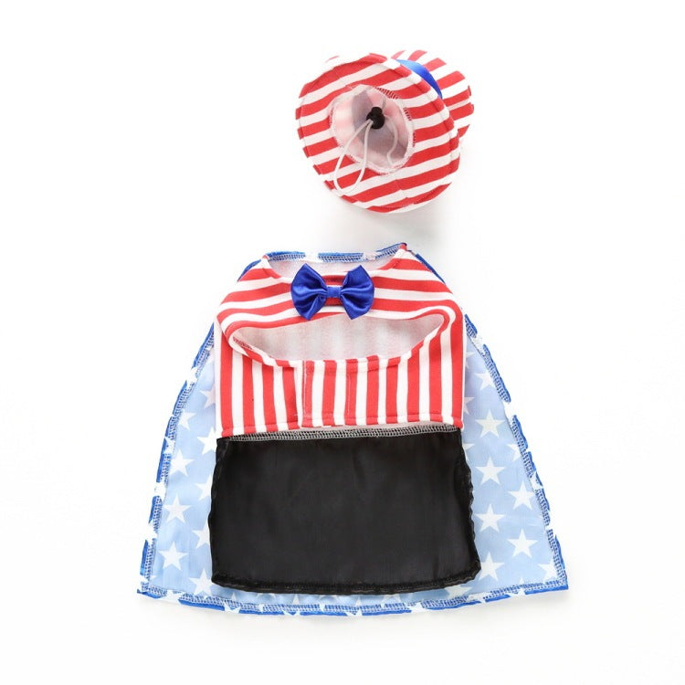 JMT-518538 Hip Hop Style Funny Dog Clothes - Polyester Pet Apparel for All Sizes: S, M, L, XL