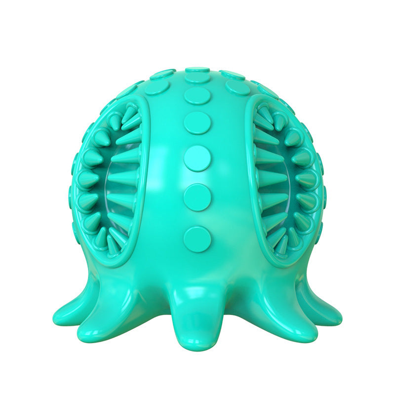 JMT-518922 Interactive Chew Dog Toothbrush Toy - Small Octopus Design for Clean Teeth and Fresh Breath