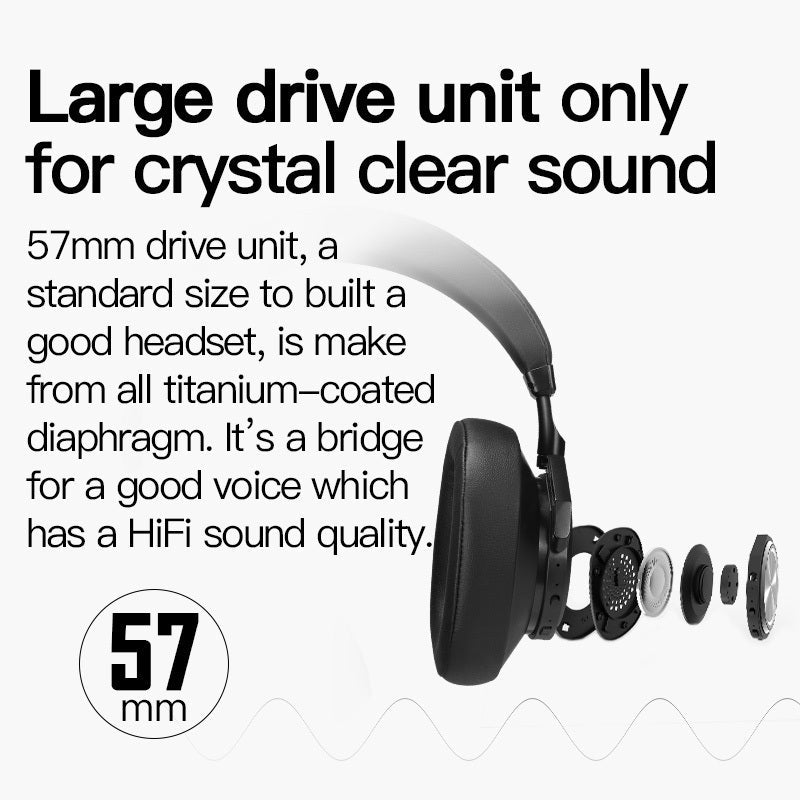 JMT-518922 T7 Wireless Bluetooth Stereo Headset with Voice Control and Call Function