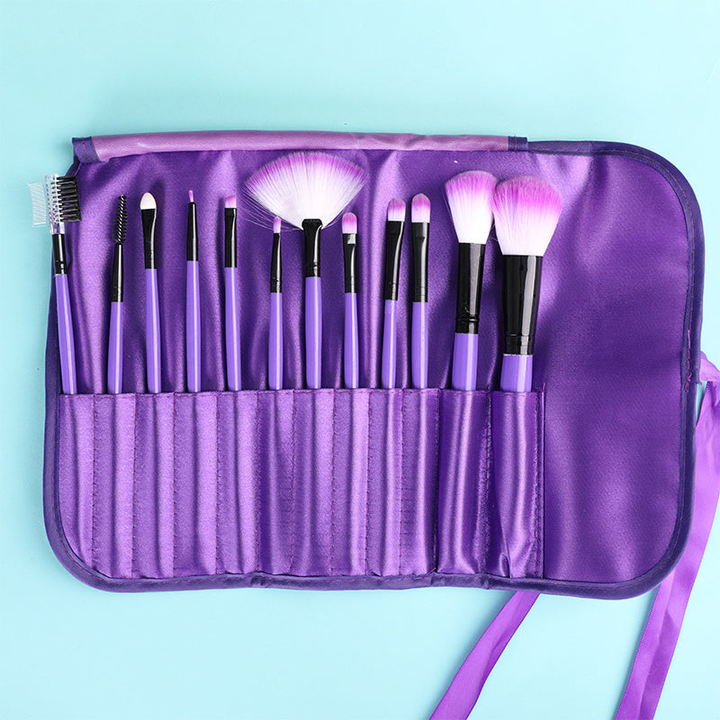 JMT-519050 Beginner Makeup Brush Set with Leather Case for Easy Storage and Travel
