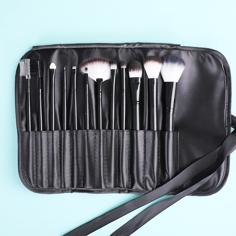 JMT-519050 Beginner Makeup Brush Set with Leather Case for Easy Storage and Travel
