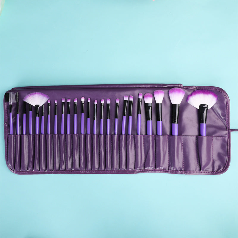 JMT-519050 Beginner Makeup Brush Set with Leather Case for Easy Storage and Travel