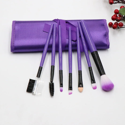 JMT-519050 Beginner Makeup Brush Set with Leather Case for Easy Storage and Travel