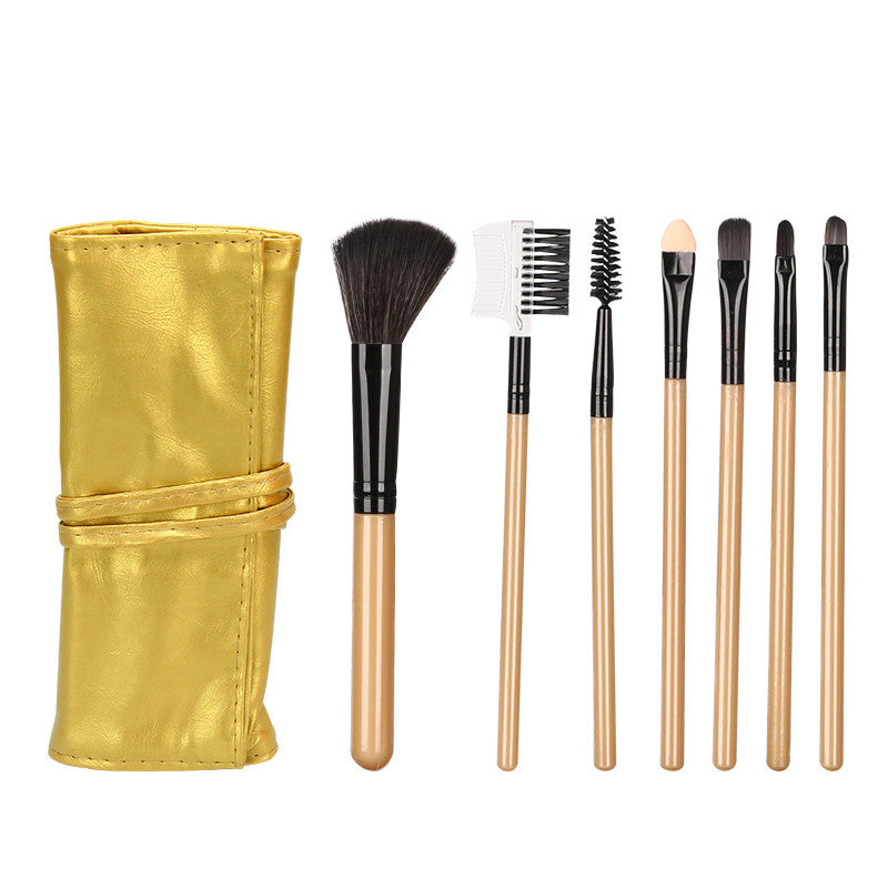 JMT-519050 Beginner Makeup Brush Set with Leather Case for Easy Storage and Travel