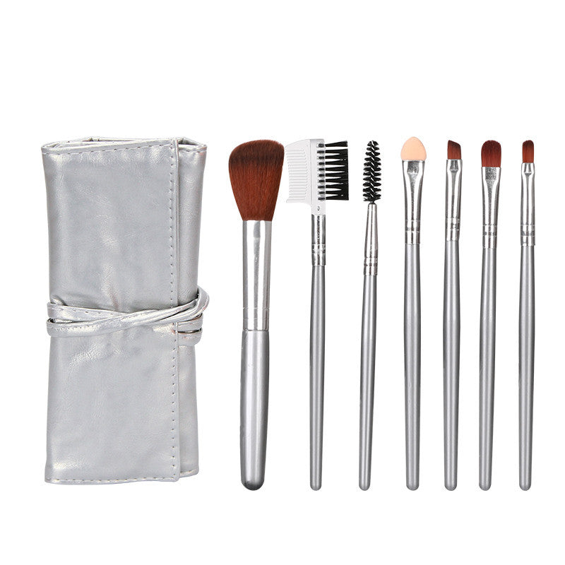 JMT-519050 Beginner Makeup Brush Set with Leather Case for Easy Storage and Travel