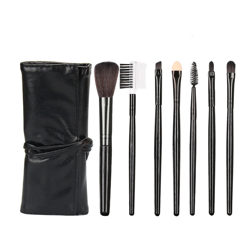 JMT-519050 Beginner Makeup Brush Set with Leather Case for Easy Storage and Travel