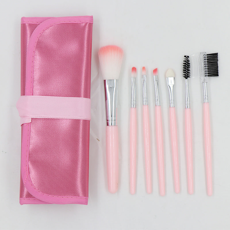 JMT-519050 Beginner Makeup Brush Set with Leather Case for Easy Storage and Travel