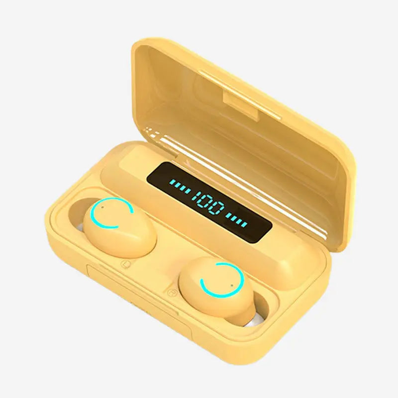 JMT-519114 9D Stereo True Wireless Earbuds with Waterproof Design and LED Battery Indicator