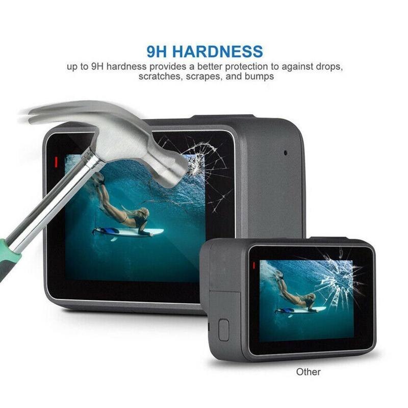 JMT-519306 Tempered Glass Lens & LCD Screen Protectors for GoPro Hero 5/6/7