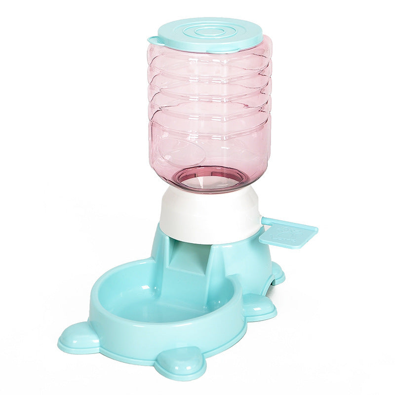 JMT-519946 Automatic Pet Feeder with 1.8L Capacity - Available in Apricot, Green, and Powder Colors