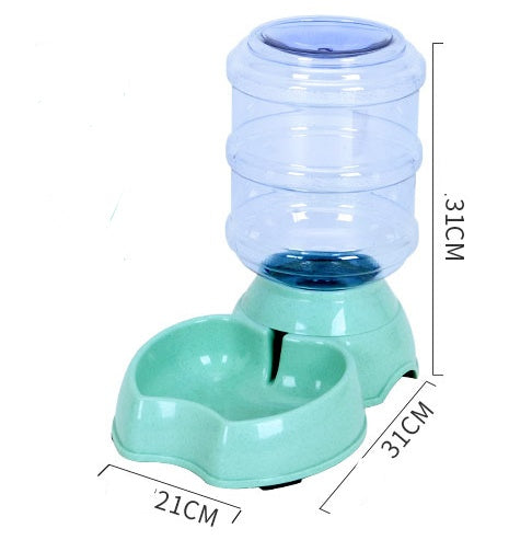 JMT-519946 Automatic Pet Feeder with 1.8L Capacity - Available in Apricot, Green, and Powder Colors