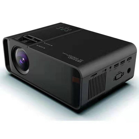 JMT-519946 Wireless HD Home Projector with Remote Control and High Brightness Lens, 1080P Resolution, Compact Design