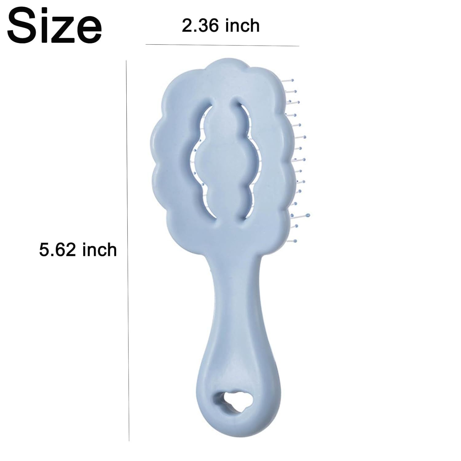 JMT-520010 Cloud-Shaped Small Dog Grooming Brush for Gentle Grooming of Puppies and Small Breeds