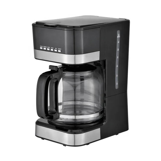 JMT-520202 Digital Stainless Steel Filter Drip Coffee Maker with LCD Display