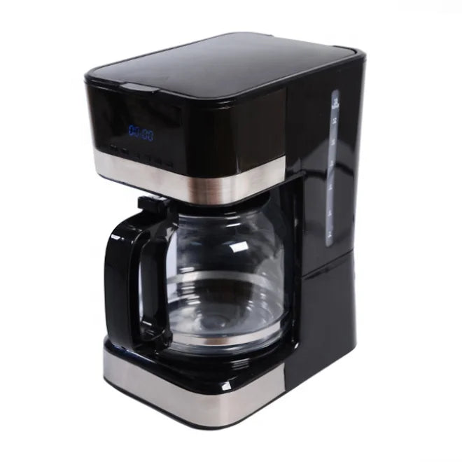 JMT-520202 Digital Stainless Steel Filter Drip Coffee Maker with LCD Display