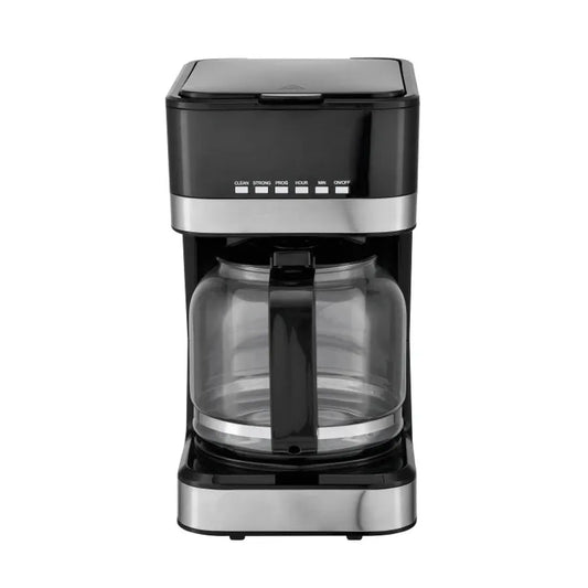 JMT-520202 Digital Stainless Steel Filter Drip Coffee Maker with LCD Display