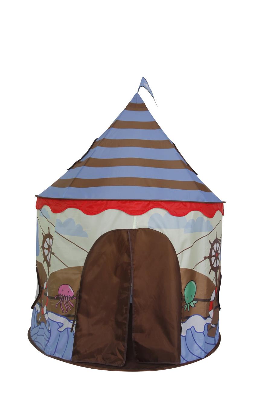 JMT-520778 Spacious Pirate-Themed Kids Tent for Imagination and Play
