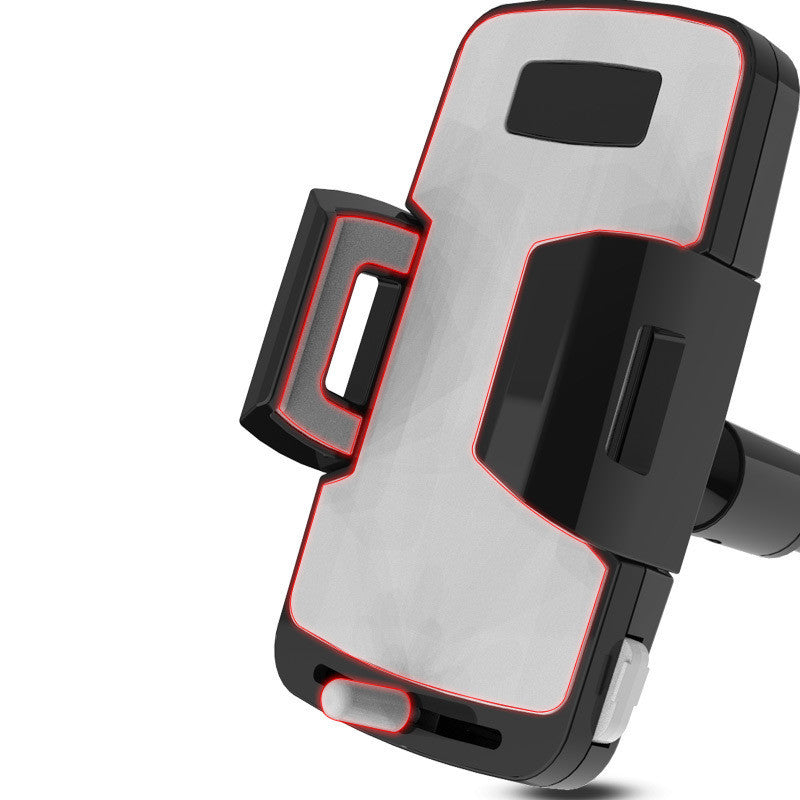 JMT-520778 Universal Car Windshield Suction-Cup Holder for Mobile Phone Navigation - Black PC/Silicone Design