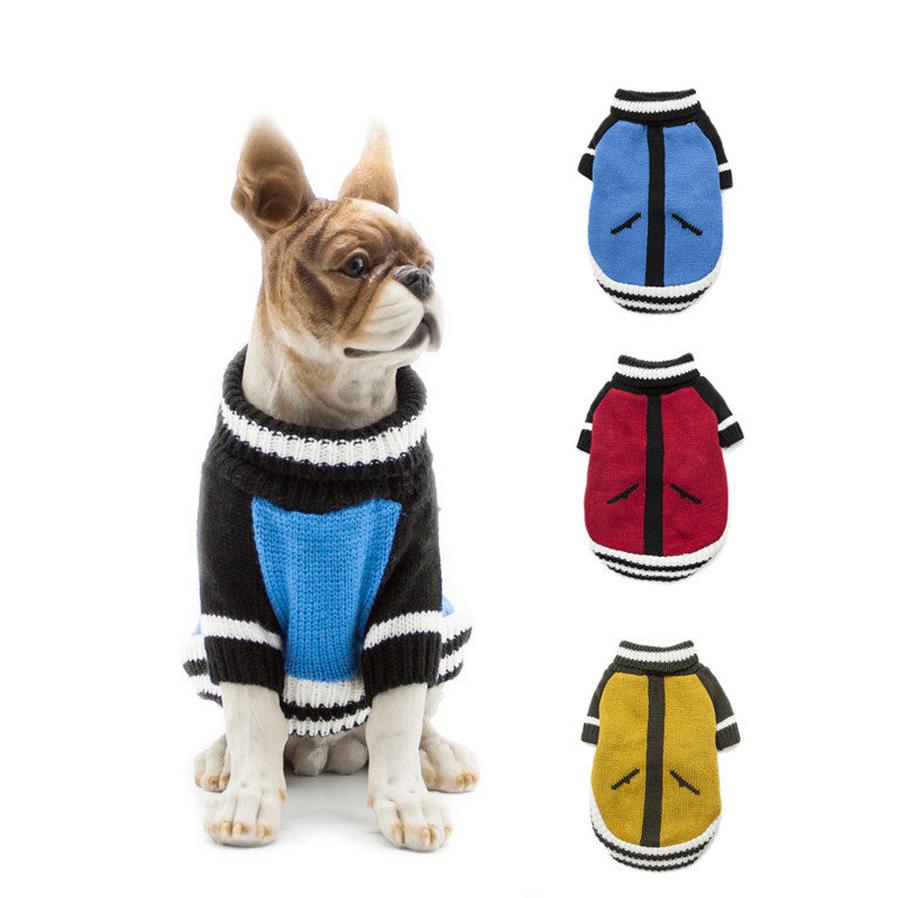 JMT-520842 Cozy Knitted Dog Sweater for All Breeds - Warm Casual Pet Clothing