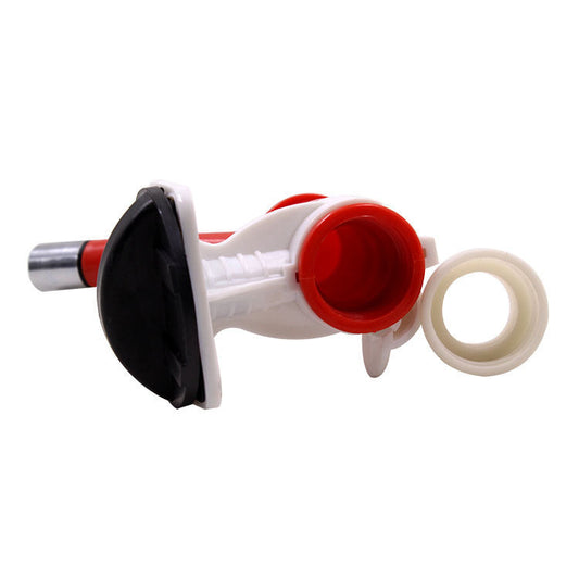 JMT-521098 Pet Hanging Drinking Fountain with Stainless Steel Head for Cats, Dogs, and Rabbits – Available in Red, Blue, Yellow, and Pink