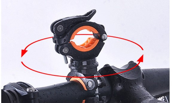 JMT-521290 Bicycle Flashlight Bracket Stand - Adjustable Light Holder for Cycling