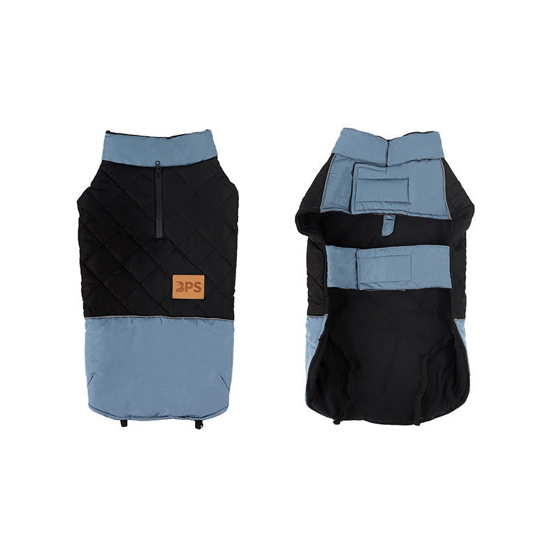 JMT-521994 Water-Resistant Stormsuit for Large Dogs - Available in Green, Blue, Gray, Sizes 5XL to 8XL