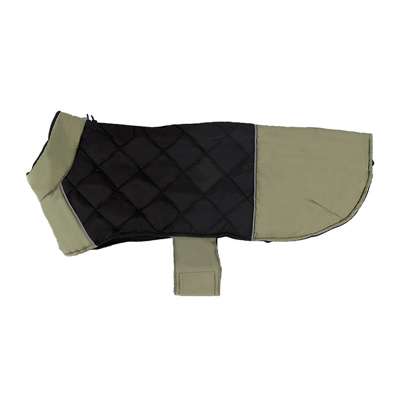 JMT-521994 Water-Resistant Stormsuit for Large Dogs - Available in Green, Blue, Gray, Sizes 5XL to 8XL