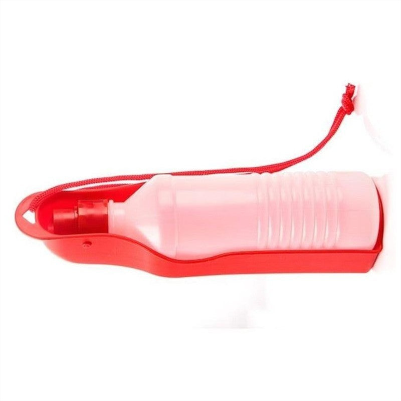 JMT-522250 Portable Dog Water Bottle with Built-in Bowl - 500 ML, Various Colors Available
