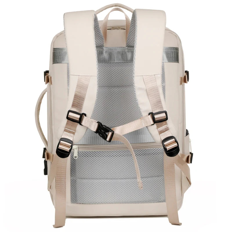 JMT-522250 Waterproof 17-Inch Laptop Backpack for Business Use - Fashionable and Functional Design